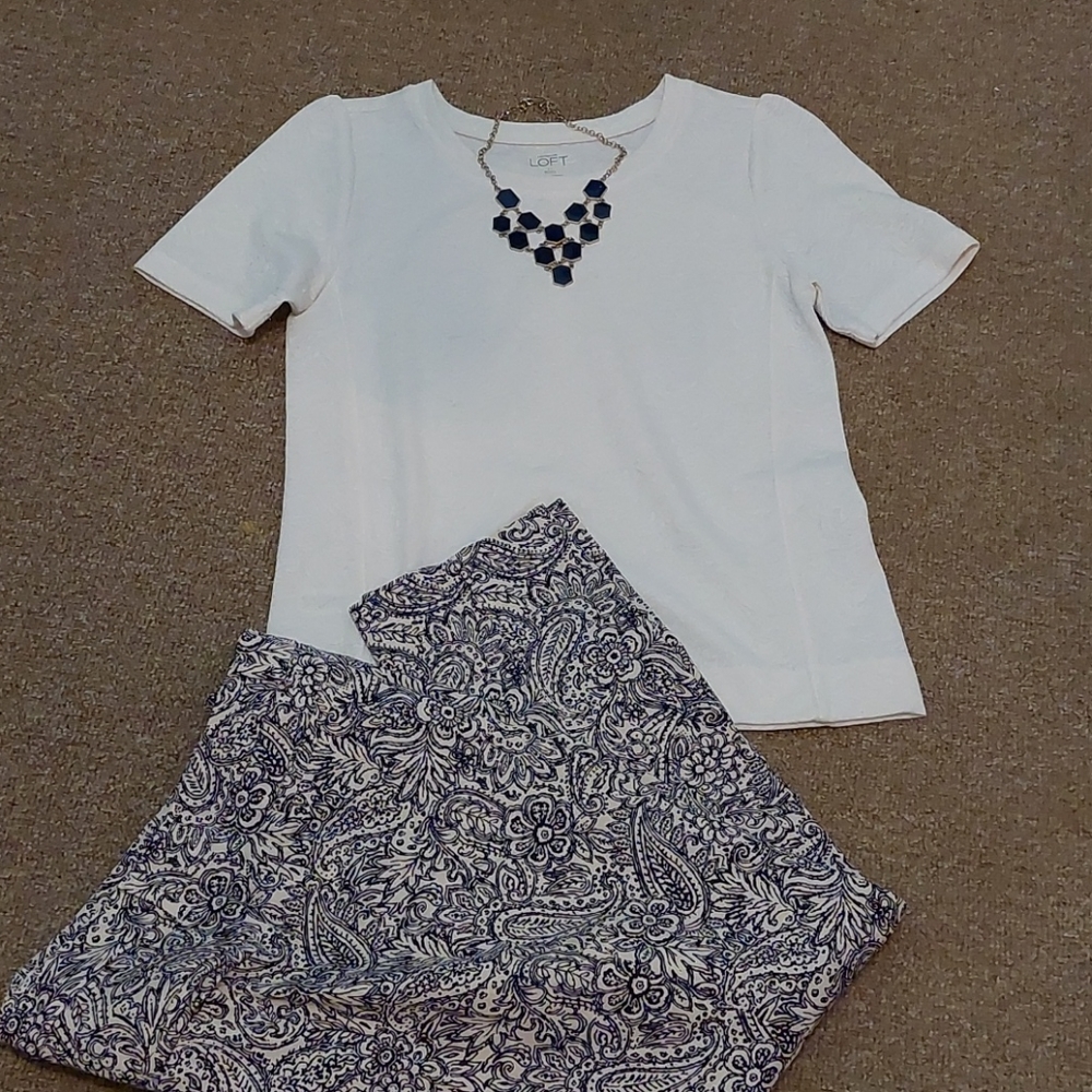 Loft knit top